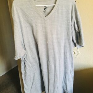 V-Neck Grey Tee